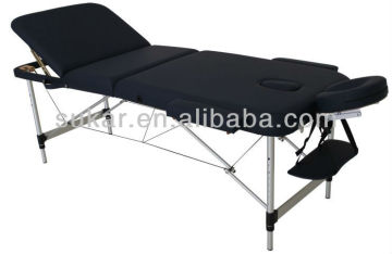 3 section portable cheap aluminum massage table