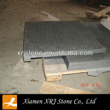 Black granite rough blocks G684 black granite