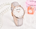 stylish stainless steel case back japan movt girls watch