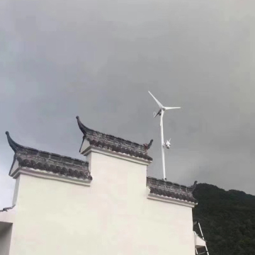 Wind and solar hybrid monitoring power supply system