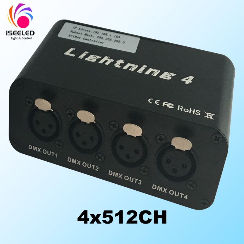 4 දින DMX Arternatet LED පාලකය