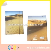 filler paper a4 size cardboard organizer flap file folder with elastic bands