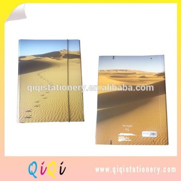 filler paper a4 size cardboard organizer flap file folder with elastic bands