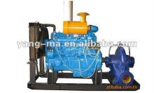 Farm Irrigation Movable centrifugal diesel enigne self-priming pump