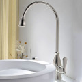 European Gold Single Handle Swivel Brass Sink Faucet