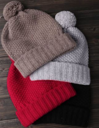 Wool Cashmere Blend Hats