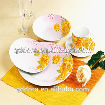 unbreakable microwavable dinnerware,qualitier tableware,ceramic lavender dinnerware