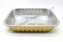 Aluminium foil container roaster unlined pan