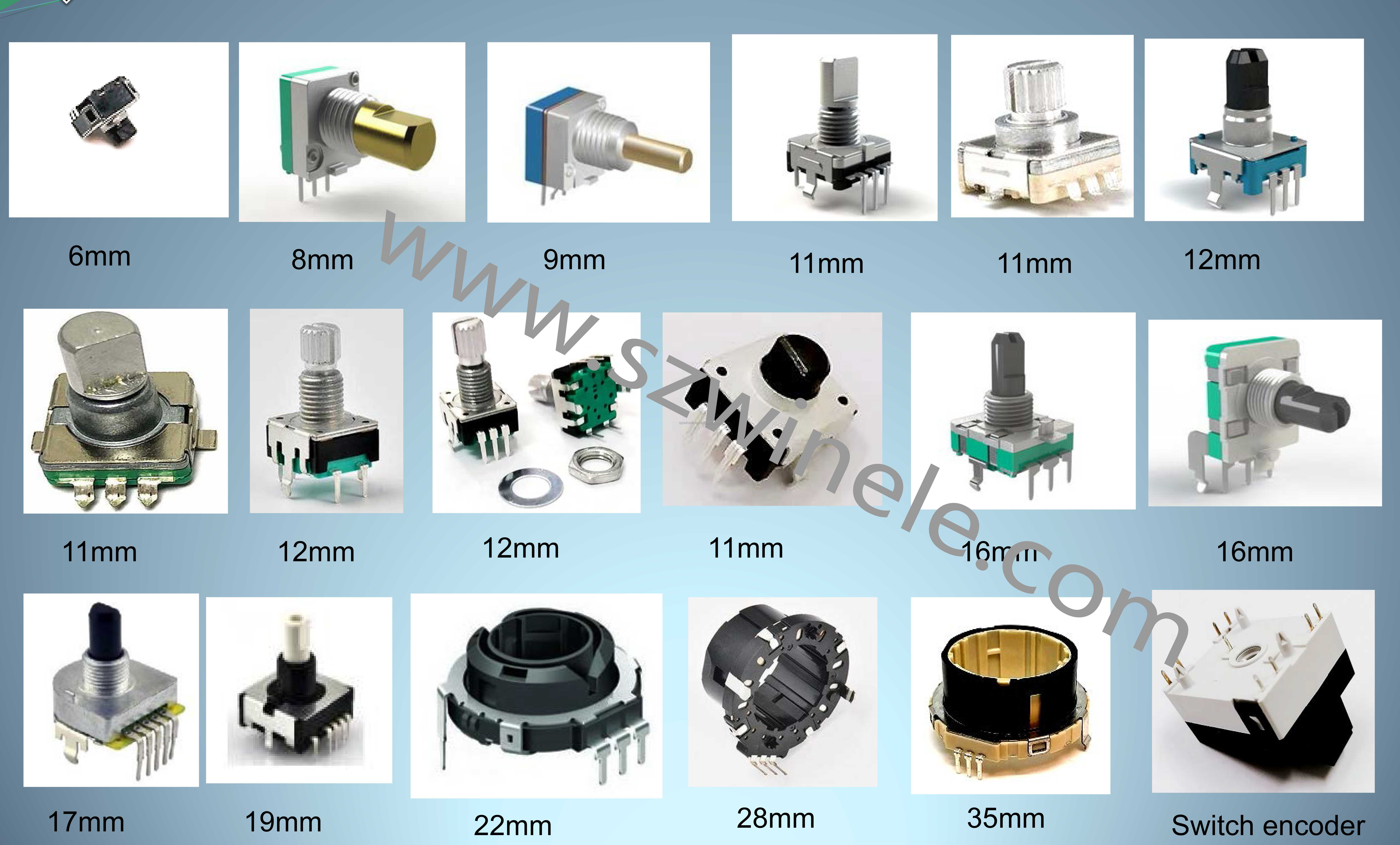 2 3 4 pin smd hall effect sensor