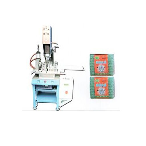 kitchen used utensil scouring pad machine