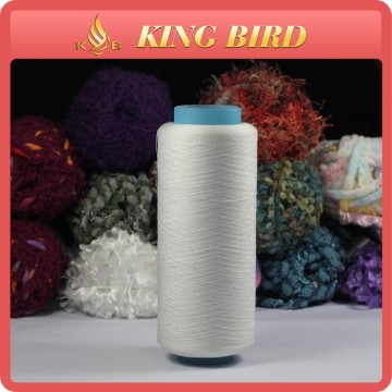 Ningbo raw white 302 poly/poly core spun yarn