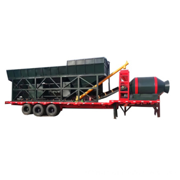 Hot selling ready mixed mobile concrete batching plant