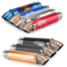 51mm Universal Motorcycle Exhaust Pipe - Retro Chimney Elbow Head