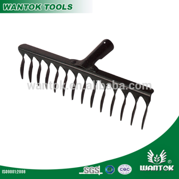 Garden Rake Twisted Teeth yard rake / leaf collector/ yard work tools