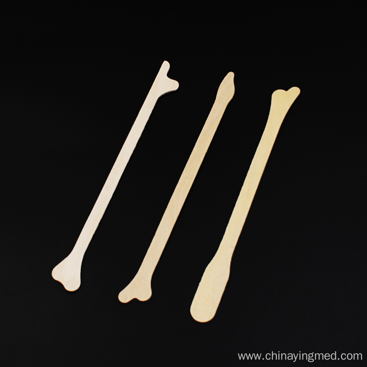 Disposable medical wooden cervical scraper