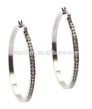 Classic stainless steel loop earring wholesale!