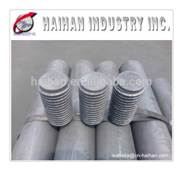 Graphite electrode for arc furnaces