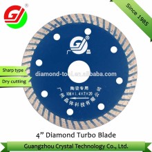 Factory Direct Sell Wet Cutting Diamond Blade 4 " Cutting Saw Blade