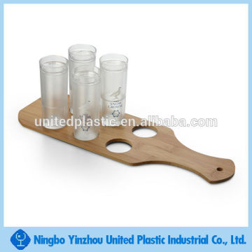 Wood Shot glass tray