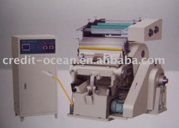 computerized hot stamping and die cutting machine