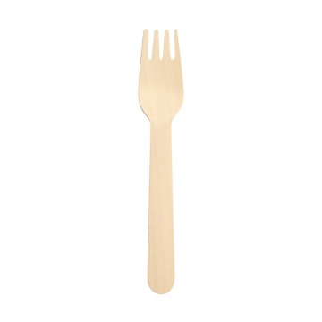 Disposable wood eating utensils