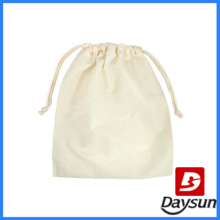 Small cotton cloth drawstring gift bag