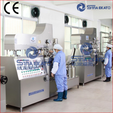 China machinery SME-E vacuum homogenizing emulsifying mixer homogenizing mixer vacuum emulsifier