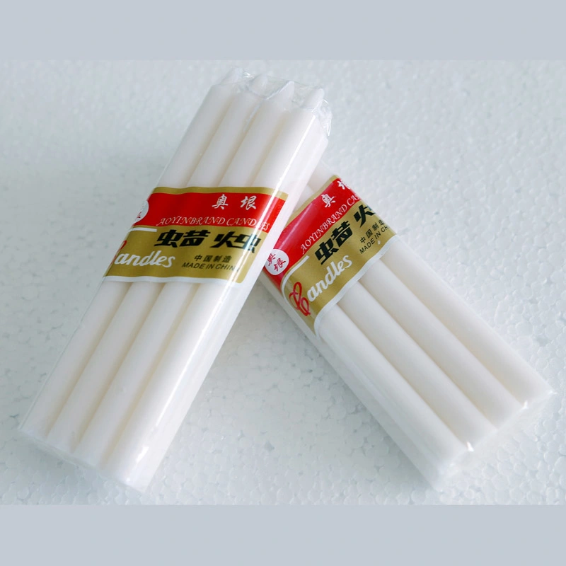 Aoyin Cheap Candle 20g 30g Banjul Paraffin Wax White Candle