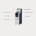 Contante storting kiosk voor gebruik van benzinestation