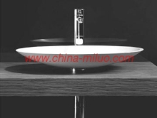 artificial stone bathroom countertop basins