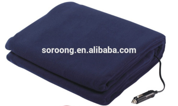 12V Plaid Electric Blanket for Automobile