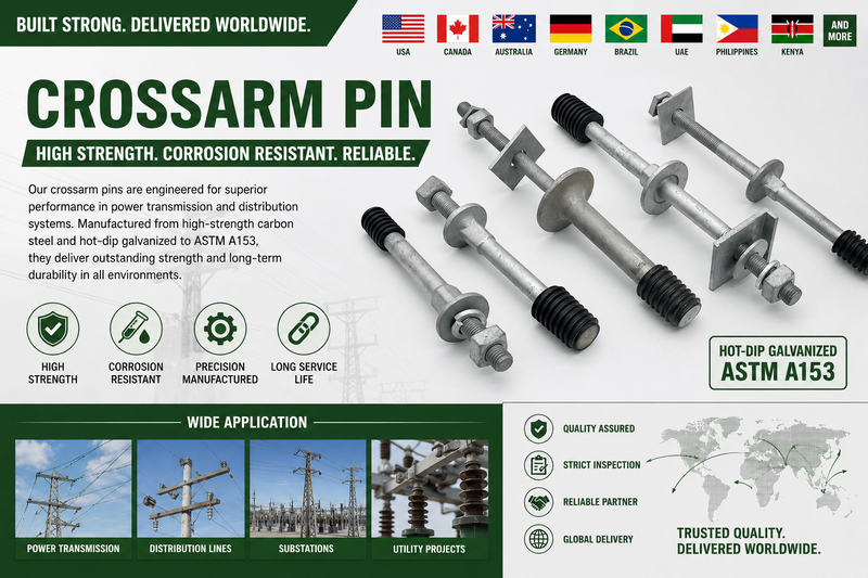 čep příčného ramene 2 crossarm pin 2