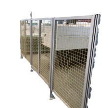 Custom Aluminum Profiles Assembly Machine Guarding with Safety Wire Mesh Protective Fence