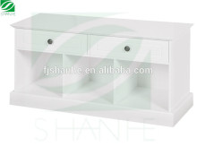 SH wood bedroom entryway bench storage unite