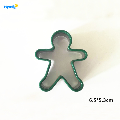 Benutzerdefinierte Kunststoff Rim Metal Christmas Cookie Cutter Set