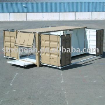 full access and open side container