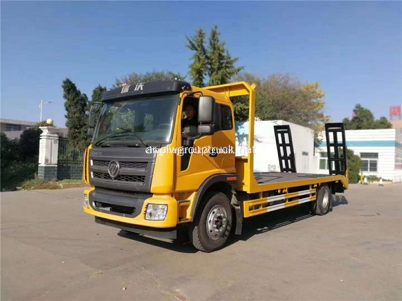 4x2 low flat truck truck آلات البناء