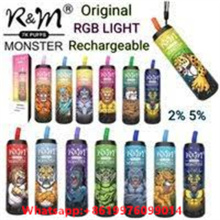 R&amp;M Monster Airflow Control Dispositivo de vape desechable