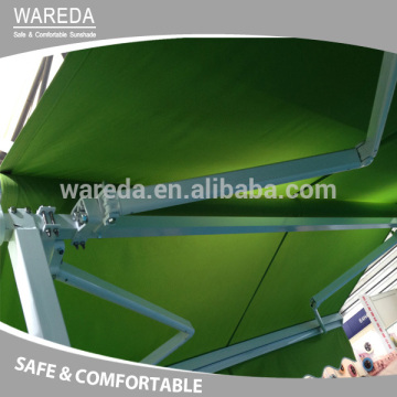 double sides maunal retractable awning