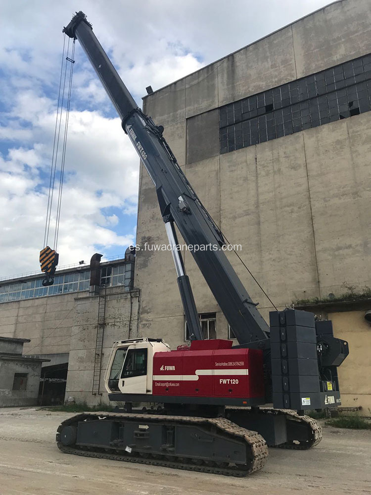 Maquinaria de construcción Grúa sobre orugas telescópica