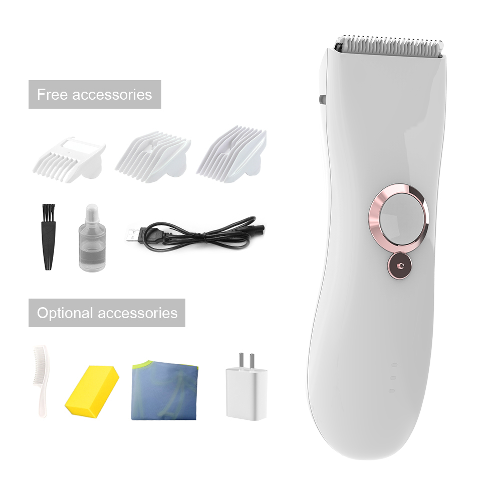 Beauty personal care Rechargeable Women's Electric Personal Li-ion body hair Trimmer