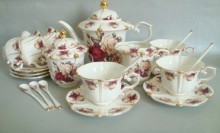 14PCS New Bone China Teaset