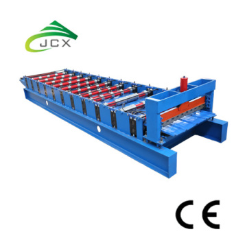 Roof sheet building material making machine