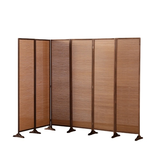 6 Panel Folding Room Divider Screen Freestanding