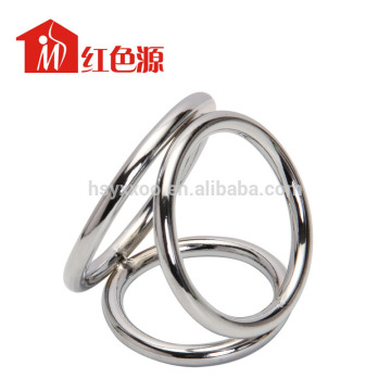 Steel Cock-n-Ball Cages Metal Cock Ring sex toys for male chastity device