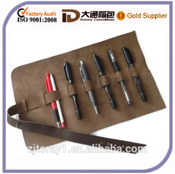 Black Unique Roll Up Pencil Case for Adult