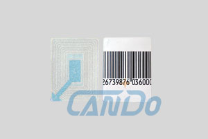 RF Sticker 30X40mm (CND-304) for Shampoo Bottle