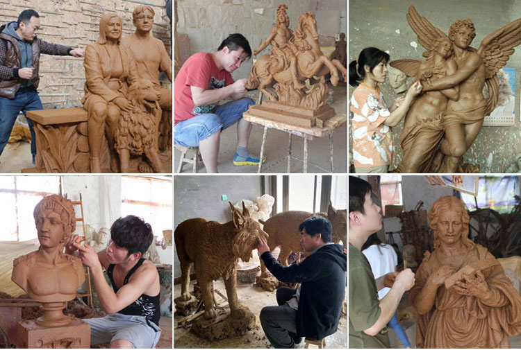 Handmade Bronze Bodybuilder Statue of Arnold Schwarzenegger Sculpture