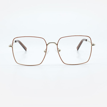 Square Metal Women's Optical Frames