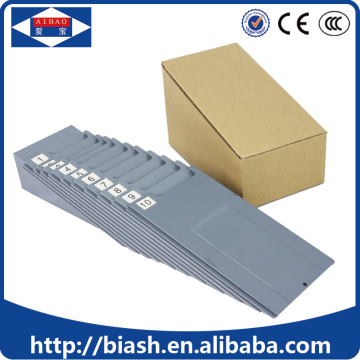 foldable ABS time card rack holder/punch time card rack